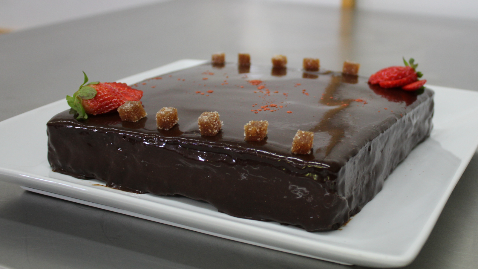 Receta sacher invertido de naranja