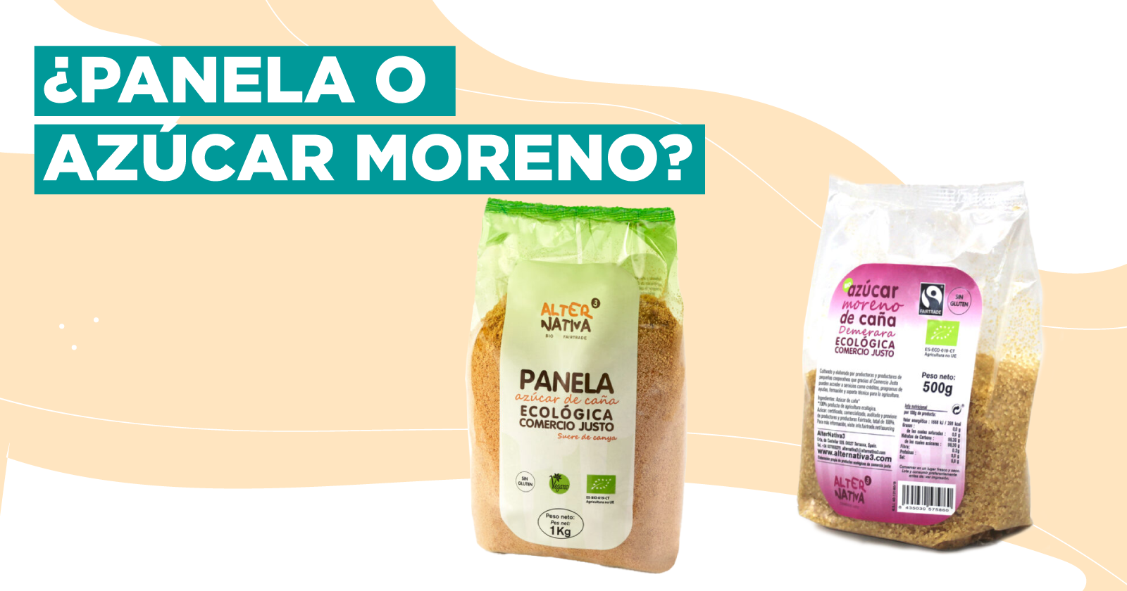 Diferencias entre el azúcar moreno y la panela