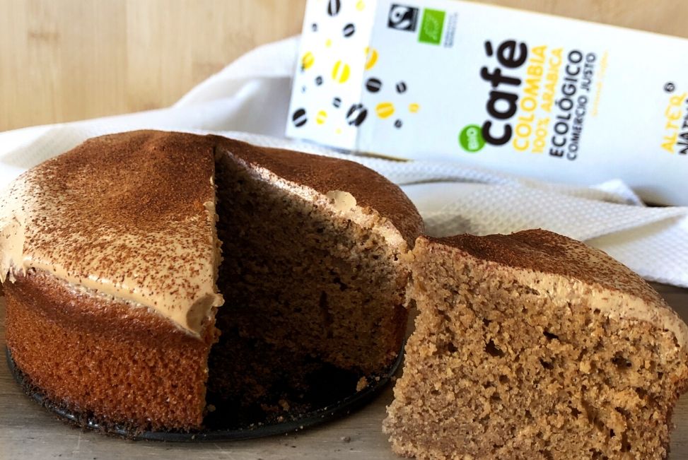 Receta de bizcocho de café