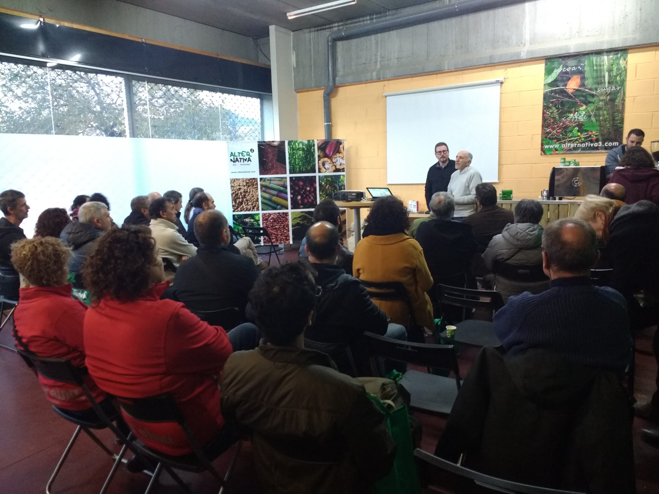 Presentación de ‘La Coordi’ de Comercio Justo y Finanzas Éticas