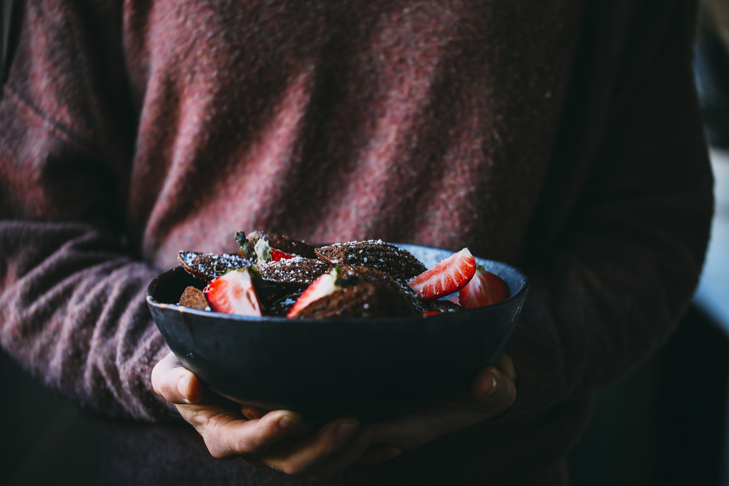 Receta de Madalenas de cacao, naranja y cardamomo