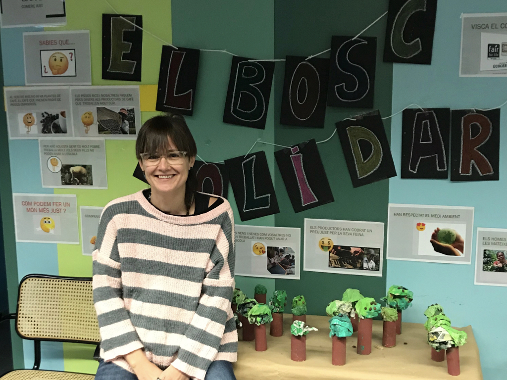 Comercio Justo en las escuelas del Montseny