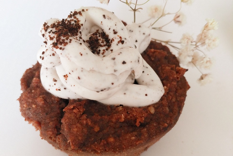 Receta de muffins de crema de avellanas chai