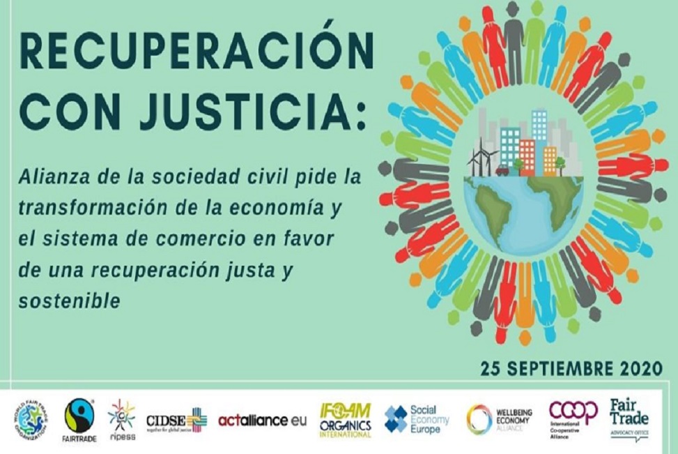 Organizaciones de la sociedad civil se unen por una recuperación de la Covid-19 justa y sostenible